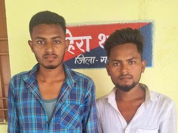 वाहन जांच में दो बाइक चोर गिरफ्तार:चोरी की बाइक बरामद, बहेरा थाना पुलिस की कार्रवाई; बाराचट्टी और डोमचूमा के दो युवक पकड़े