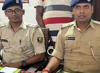 हथियार के साथ कुख्यात अपराधी को पुलिस ने किया गिरफ्तार