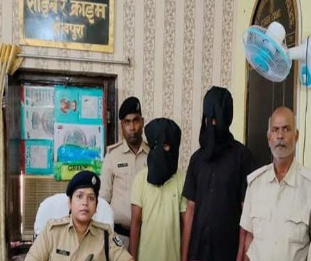 शेखपुरा से 2 इंटरस्टेट साइबर अपराधी गिरफ्तार:लोन दिलाने के नाम पर करते थे ठगी, राजस्थान-महाराष्ट्र में भी मामले दर्ज; एक भागा