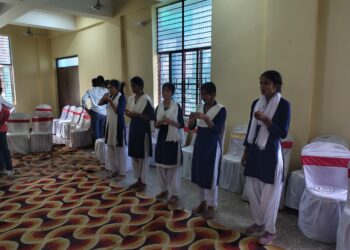 राष्ट्रीय खेल दिवस के अवसर पर मेजर ध्यानचंद को श्रद्धांजलि,शपथ ग्रहण एवं विभिन्न खेलों का किया गया आयोजन