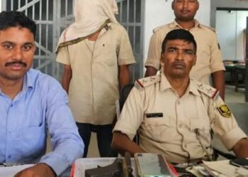 शिवहर पुलिस की कार्रवाई, हथियार के साथ एक अपराधी गिरफ्तार