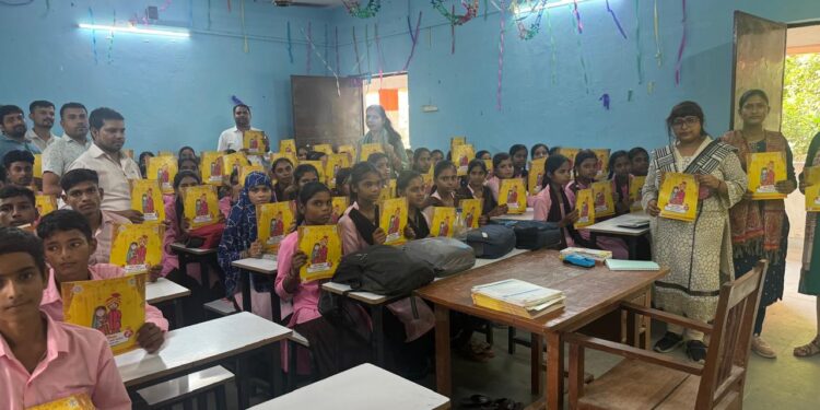 महिला एवं बाल विकास निगम द्वारा लैंगिक समानता और न्याय के लिए चलाया जा रहा है अभियान ।