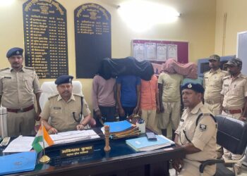 बालक अपहरण कांड मामले में पांच अपराधियों को पुलिस ने किया गिरफ्तार