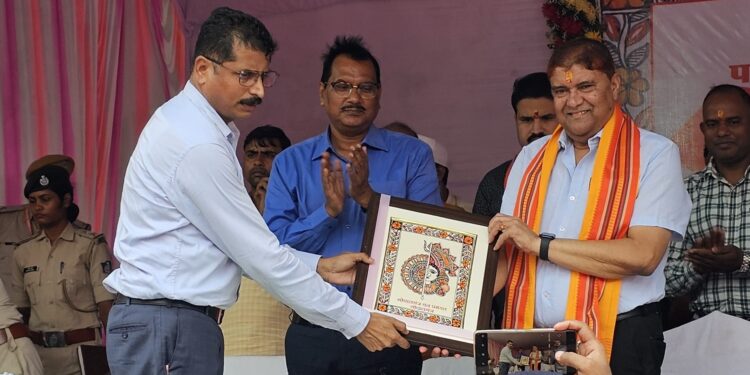 थावे में इको पार्क का हुआ शिलान्यास