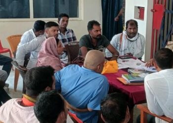 नौतन में दुर्गा पूजा को लेकर शांति समिति की बैठक आयोजित