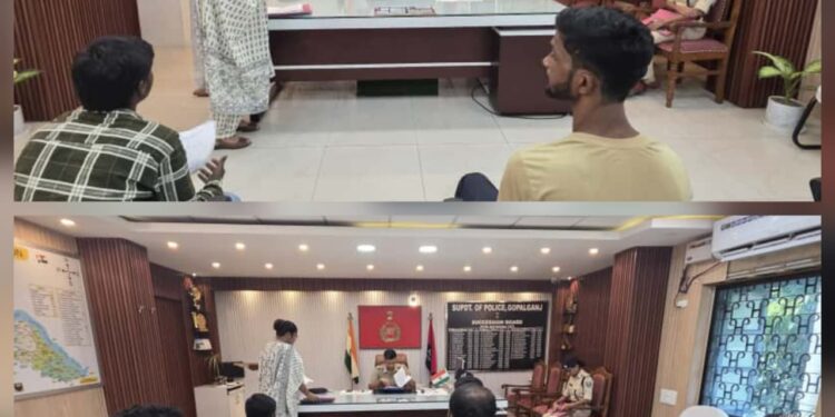 गोपालगंज :- पुलिस अधीक्षक गोपालगंज द्वारा आज जनसुनवाई का आयोजन