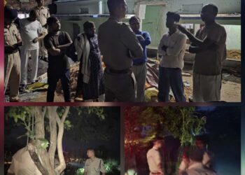 गोपालगंज :- एसपी का घटनास्थल निरीक्षण!