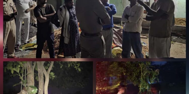 गोपालगंज :- एसपी का घटनास्थल निरीक्षण!