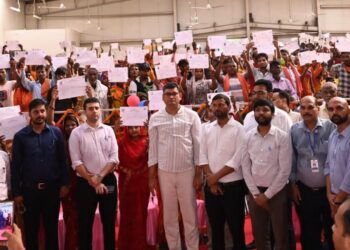 डॉ. भीमराव अंबेडकर समग्र सेवा अभियान के तहत अनुसूचित जाति/जनजाति भूमिहीन परिवारों को वासगीत पर्चा वितरण समारोह का हुआ आयोजन