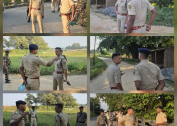 गोपालगंज :- आगामी विधानसभा चुनाव 2025 को लेकर पुलिस अधीक्षक का निरीक्षण। विजयीपुर थाना क्षेत्र के पगड़ा, हाहापुल, बलवा अफगानपुर (हंकारपुर), घुसवा और दिघवा सरेया चेकपोस्ट का लिया जायजा।