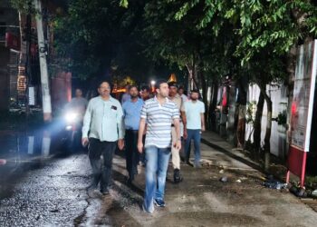 जिलाधिकारी श्री रिची पांडेय ने शहर में जलजमाव की स्थिति का किया निरीक्षण, नगर निगम एवं सभी विभागों को अलर्ट मोड में रहने का निर्देश