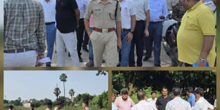 गोपालगंज :- बिहार विधानसभा चुनाव 2025 की तैयारी जोरों पर! डीएम पवन कुमार सिन्हा एवं एसपी अवधेश दीक्षित ने आज थावे डायट कॉलेज एवं पार्किंग स्थल का किया निरीक्षण।