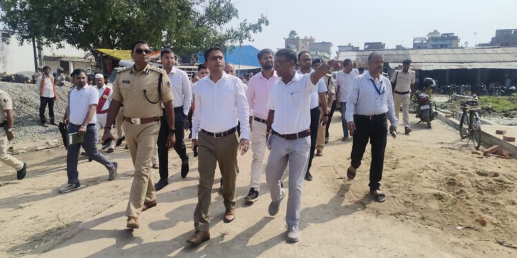 बिहार विधानसभा आम निर्वाचन 2025 के मद्देनज़र मतगणना केंद्रों एवं स्ट्रांग रूम का निरीक्षण