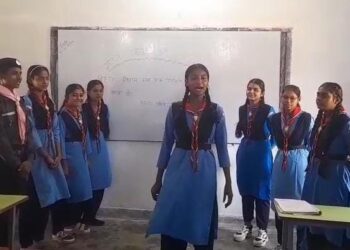 बैकुंठपुर में स्काउट गाइड ने चलाया वोटर जागरूकता अभियान