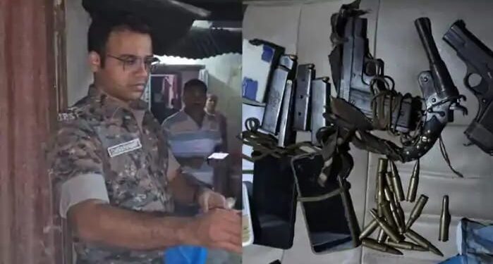 विधानसभा चुनाव से पहले मिनी गन फैक्ट्री का खुलासा, हथियारों सहित 6 अपराधी गिरफ्तार