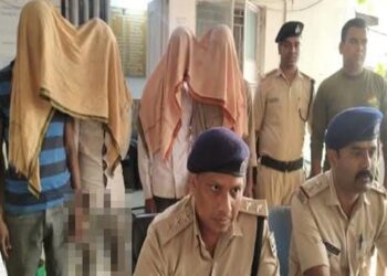 सुप्पी में आर्म्स के साथ चार शातिर बदमाश गिरफ्तार