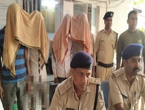 सुप्पी में आर्म्स के साथ चार शातिर बदमाश गिरफ्तार