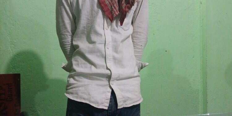 भगवानबाजार थानान्तर्गत कुल 12 ग्राम स्मैक बरामद कर 01 अभियुक्त को किया गया गिरफ्तार।