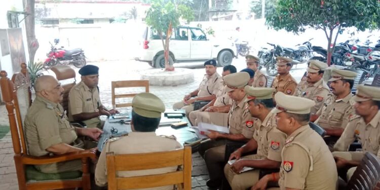 गोपालगंज जिला के अनुमंडल पुलिस पदाधिकारी, हथुआ के द्वारा किया गया बॉर्डर मीटिंग