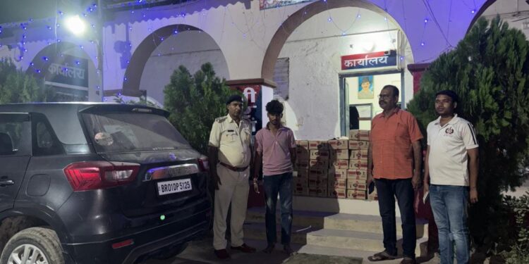 गोपालगंज :- आगामी विधानसभा चुनाव को लेकर पुलिस पूरी तरह अलर्ट मोड में। एसपी अवधेश दीक्षित के निर्देश पर जिले भर में सघन वाहन जांच अभियान जारी