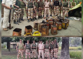 गोपालगंज :- विधानसभा चुनाव 2025 को लेकर शराब माफियाओं पर पुलिस का शिकंजा