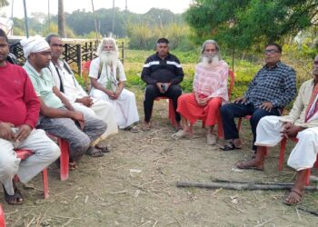 नवलपुर गांव में आयोजित शतचंडी महायज्ञ के तैयारी अंतिम चरण में