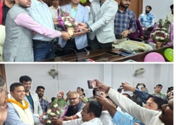 बड़हरिया प्रखंड के बीपीआरओ सूरज कुमार को समारोह आयोजित कर दी गई भावभीनी विदाई