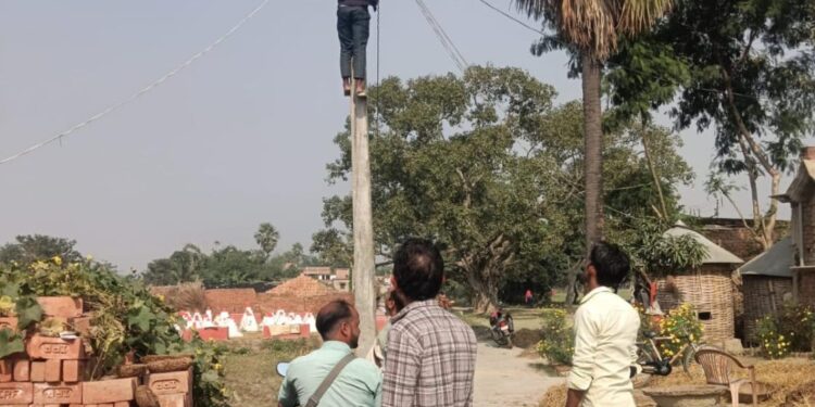 बिजली विभाग का हंटर चला और पचरुखी सब डिवीजन में 53 बकायादारों का लाइन काटा