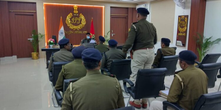 दरभंगा पुलिस की समीक्षा बैठक: अपराध नियंत्रण और विधि-व्यवस्था पर चर्चा