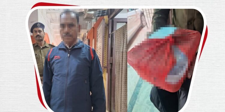 भोजपुर में BiharPolice की बड़ी कार्रवाई, 500 ग्राम सोना और नकद रुपये के साथ 1 अभियुक्त गिरफ्तार