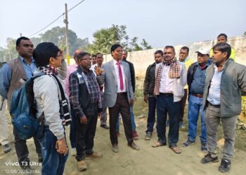 दरभंगा: जिलाधिकारी ने मिथिला संस्कृत स्नातकोत्तर अध्ययन एवं शोध संस्थान का किया निरीक्षण