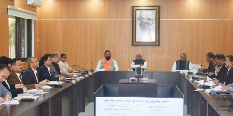 धान अधिप्राप्ति में किसानों को मिलेगी हरसंभव सहायता: मुख्यमंत्री नीतीश कुमार