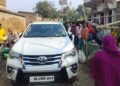 बड़हरिया के माधोपुर गिरी टोला में फॉर्च्यूनर की चपेट में आने से चार वर्षीय बच्ची की मौत