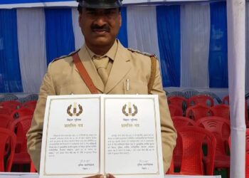 बिहार के मुजफ्फरपुर निवासी सब-इंस्पेक्टर संजीव की हार्ट अटैक से मौत