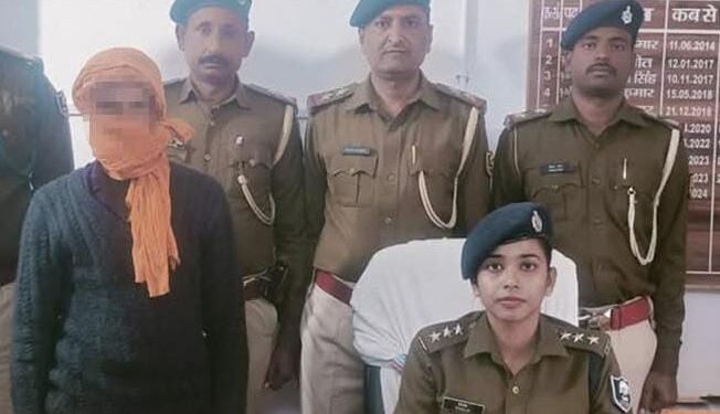 नालंदा जिले में पारिवारिक विवाद में भाई पर की फायरिंग:आरोपी को पुलिस ने पटना से 12 घंटे के अंदर किया अरेस्ट, 65 हजार रुपए का झगड़ा था