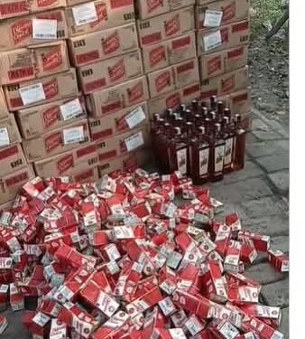 501.50 लीटर विदेशी शराब बरामद, अभियुक्त गिरफ्तार — गोपालगंज पुलिस की बड़ी सफलता!