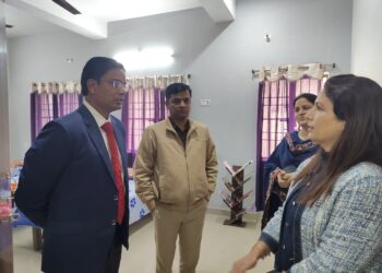 डीएम एवं एसएसपी ने वन स्टॉप सेंटर,दरभंगा का किये निरीक्षण