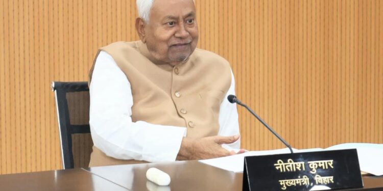 मुख्यमंत्री नीतीश कुमार ने नितिन नवीन को भाजपा के राष्ट्रीय कार्यकारी अध्यक्ष बनने पर दी बधाई