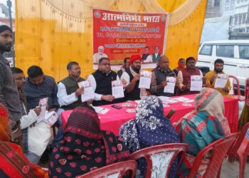 भाजपा ने चलाया स्वदेशी जागरूकता अभियान, लोगों से देशी उत्पाद अपनाने की अपील