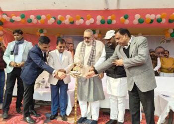 गांधी स्टेडियम बेगूसराय में सांसद खेल महोत्सव का भव्य आयोजन, खेल प्रतिभाओं को मिला प्रोत्साहन