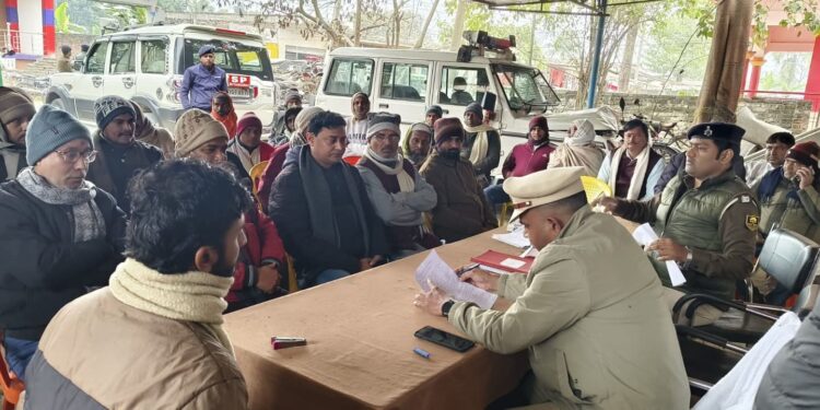 जनता के दरबार में सीधे सुनी गई आमजन की फरियाद, पुलिस अधीक्षक ने दिए त्वरित समाधान के निर्देश