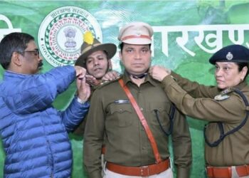 रांची में बने एसपी मजरूल होदा,दरबार परिवार मे छाया ख़ुशी का माहौल