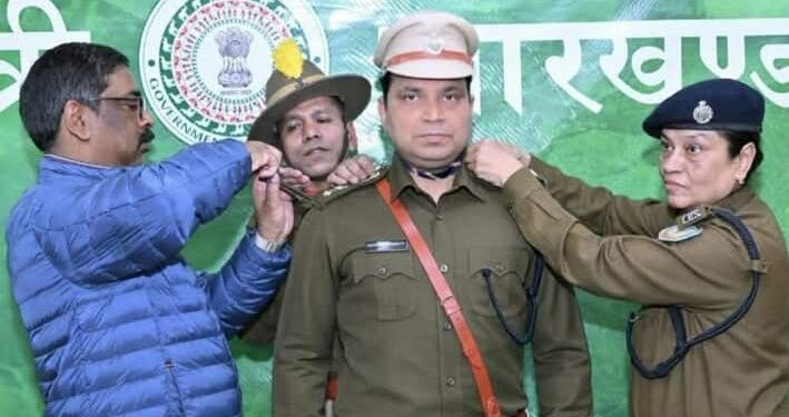 रांची में बने एसपी मजरूल होदा,दरबार परिवार मे छाया ख़ुशी का माहौल