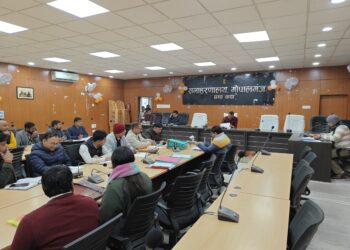 श्री श्री माँ दुर्गा मंदिर न्यास समिति की बैठक संपन्न