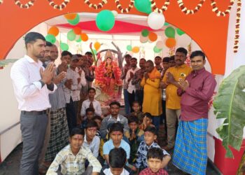 बड़हरिया मुख्यालय सहित ग्रामीण क्षेत्रों में सरस्वती पूजा को लेकर पुलिस का सुरक्षा व्यवस्था चाक-चौबंद