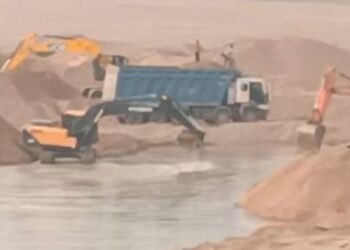 अवैध खनन मेविधायक नरैनी ने पत्र लिखकर की कार्यवाही की मांग