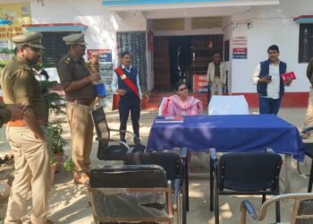 जिलाधिकारी ने किया निरीक्षण