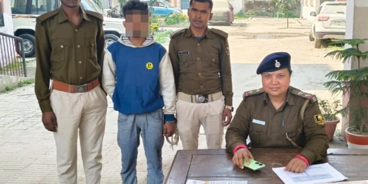 मांझागढ़ थाना कांड का वांछित अभियुक्त गिरफ्तार