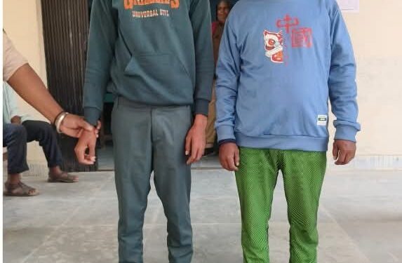 हत्या के प्रयास मामले में कटेया पुलिस की बड़ी कार्रवाई, दो आरोपी गिरफ्तार