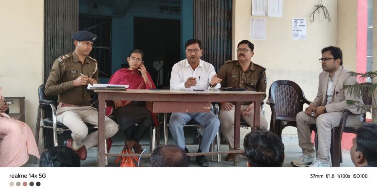 होली में डीजे पर पूर्ण प्रतिबंध, खुले में मांस-मछली बिक्री पर भी रोक- थानाध्यक्ष